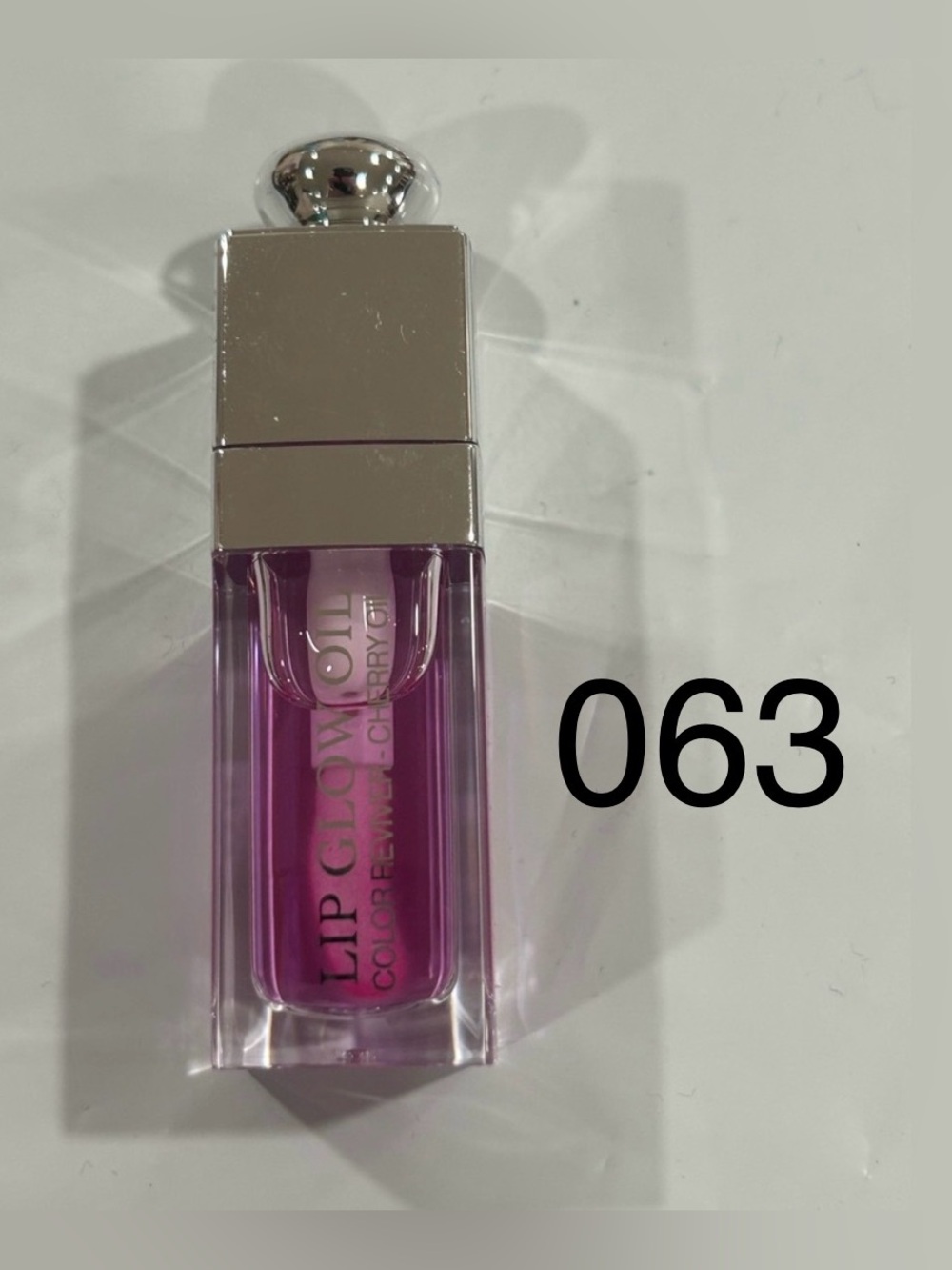 Dior NWOB Addict Lip Glow Oil SHADE 063 Pink Lilac.